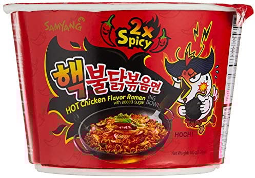 Samyang Hot Chicken Flavour Ramen (2xSpicy) Big Bowl, 105g