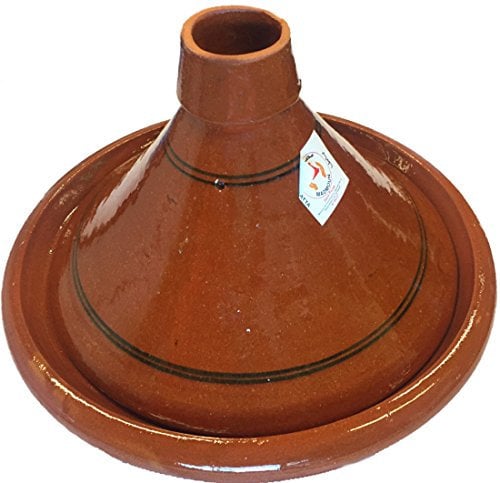marocain Grande Tajine de cuisson Ø 35 cm, sans plomb