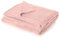 DREAMSCENE Luxus Waffel Popcorn Nerz Weich Warm Überwurf Sofabett Decke - 150 X 200cm - Zartes Rosa