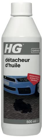 HG détacheur d’huile 0.5L - Produit Détachant pour Huile, Dégraissant pour Sols, Multi-Surfaces, 165050104