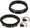 Sound-way 6.5 165mm Car speakers rings adapters compatible with Volkswagen, Seat, Skoda