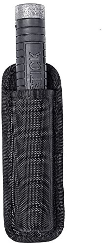 TAFTACFR Geformter erweiterbarer Taktstockhalter für 40,6 cm oder 53,3 cm erweiterbarer Taktstock (schwarzes ballistisches Nylon)