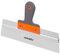 Mivos Espátula Profesional de Acero Inoxidable 350 mm para Alisar - Espátula de Fachada con Agarre Suave - Espátula para Yeso - Cuchillo de Cinta - Espátula para Plandur