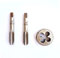 AtticZone M10x1.25 metrisches Handgewindebohrer und Schneideisen Set, 1 Gewindebohrer, 1 runder Schneideisen für Rechtshänder, 1.25 mm Abstand (M10x1.25, Gewindebohrer und Schneideisen )