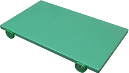 Tagliere in Polietilene 60x40x2 verde con fermi Made In Italy