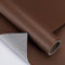 DTC GmbH Kunstleder Selbstklebend 60 x 400cm Leder Reparatur Kit für Reparatur und Renovierung Möbel/Sofa/Autositze/Taschen (Braun)