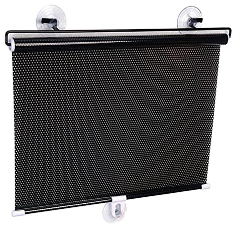 Xrdbfd Tende Avvolgibili Oscuranti Senza Foratura,tapparelle Oscuranti con Ventose per Finestra da Tetto,Tende a Rullo Parasole Nere a Scomparsa,persiane Temporanee 45x125/58x125cm,58x125cm/23 * 49in