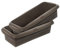 Lurch 585000 FlexiForm Kastenform 2er Set / 2 Brotbackformen aus 100% BPA-freiem Platin-Silikon, 25 x 9 cm, Braun