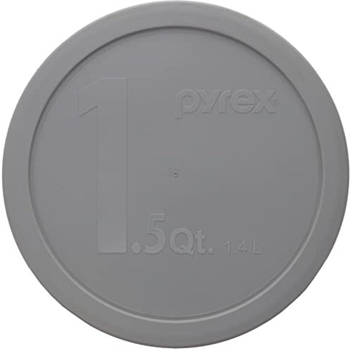 Pyrex 323-PC Couvercle de rechange pour bol mélangeur de 1,5 l Gris de jais Fabriqué aux États-Unis