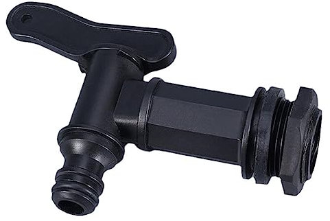 BBASILIYSD Ersatz IBC Fass Regentonne Wasserhahn Kunststoff Adapter Bier Regen Kunststoff Werkzeuge Lebensmittel Brauen Eimer Wasserhahn