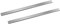 szkoo Lot de 2 barres plates en acier inoxydable 304 - 6 x 10 x 200 mm (L x l x L) - Finition brossée - Pour la cuisine, le bricolage