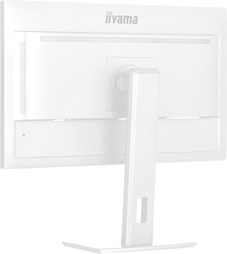 iiyama XUB2797HSN-W2 27 inch IPS (White Bezel) USB-C Dock Display 65W Charging, 4ms, Full HD 1920x1080, RJ45/HDMI/DP, 1 x DP-OUT(MST), 4 x USB Hub, Height Adjustable Stand, TUV-GS, 5 Yr Warranty