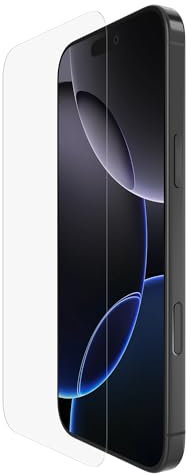 Belkin ScreenForce UltraGlass 2 iPhone 16 Pro Max Screen Protector, scratch-resistant, 9H hardness tested glass, slim design, with bubble-free application, full screen coverage for iPhone 16 Pro Max