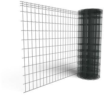OOGarden - Rouleau Grillage soudé L. 20m x H. 1.5m | Maille de 100 x 50 mm | Gris