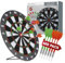 #DoYourDart Kunststoff Freizeit-Dartscheibe 180 Fun| Komplettset | 6 Soft-Dartpfeile mit Kunststoffpitze | Klassisches Dartboard für Einsteiger & Kinder