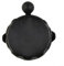Lecreatekit Supporto a ventosa, supporto per GPS da auto, accessorio per parabrezza GPS, base piatta, senza anello, per TomTom Go Live 800 Start 20