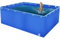 Koi Fish Bing Pool - Multifunktionaler PVC-Canvas-Gartenteich mit Ablassventil über dem Boden Wasserspeicher & Bewässerungslösung für Außenbereiche