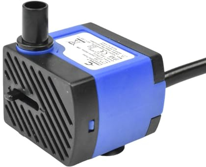 CONQUERALL Leise Umwälzpumpe 3W Aquarienpumpe 47 GPH für kleine Tischbrunnen, Wasserspender für Haustiere