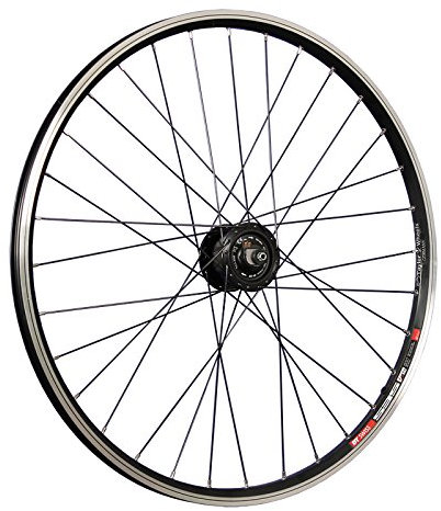 Laufrad 26 Zoll Vorderrad DT Swiss 535 Shimano Alfine Nabendynamo Disc schwarz