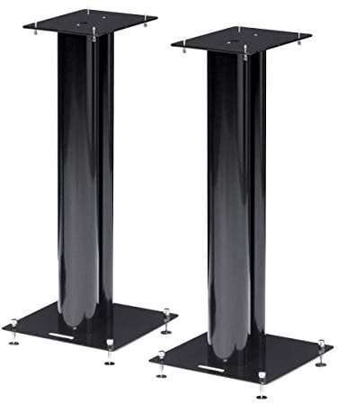 Norstone Stylum 2 Lautsprecherfüße (Paar) Schwarz Satin