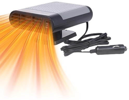 MASO Portable Auto riscaldante 12 V 150 W Alto Potere Automobile Parabrezza Riscaldamento Veloce Riscaldamento Ventola sbrinatore per Una Facile rimozione della Neve