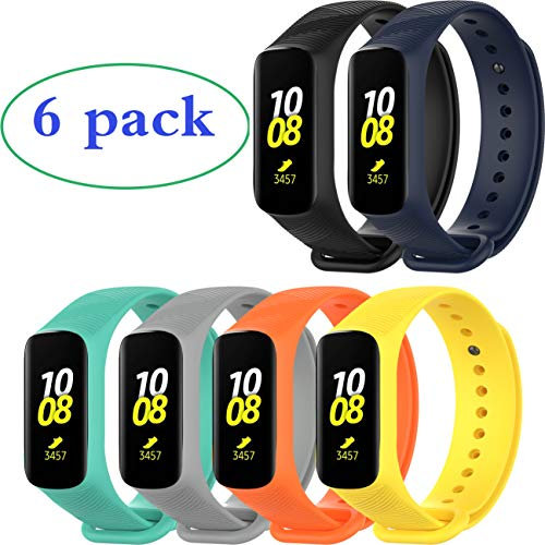 RuenTech Kompatibel mit Samsung Galaxy Fit E Armband Bands Ersatz für Galaxy Fit E Strap Armbands Wristband Silicone