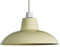 MiniSun | Retro Style Gloss Cream Metal Ceiling Light Shade | Pendant Lights, Home Décor & Improvement Essential | Includes 10W LED Bulb [3000K Warm White] | 288cm Shade Width