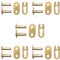 YOFMOO Gold 420 Drive Chain Repair Master Connector Split Link for 50cc 70cc 90cc 110cc 125cc ATV Quad Scooter Motorcycle Go Kart Moped Pit Dirt Pocket Bike XR50 CRF50 Pack of 5