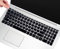 Funda de teclado para Lenovo Ideapad 3 15 15.6 pulgadas portátil con teclado numérico teclado protector de piel, 2020 Lenovo Ideapad 3 15 accesorios, negro (diseño de EE. UU.)