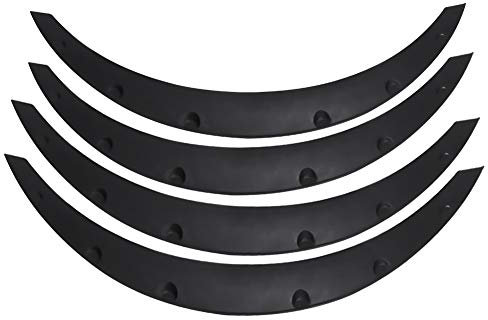 4 Pezzi Parafango Ruota Flares Universal Flares Archi Protezione Sopracciglio Ruota Plastica Pp Paraspruzzi Parafango Parafango Cambio Automatico Accessori Adatto Per Auto, Fuoristrada