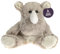 Pelucho - Peluche Bouillotte déhoussable Rhino - Made in France - Lavande et blé - Chaleur - Bien être - Douceur - Bouillotte sèche - Bouillotte Bébé - bouillotte micro-onde