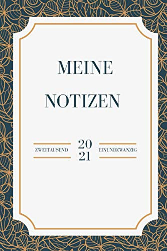 Meine Notizen 2021: Behalte deine Pläne und Ziele im Auge