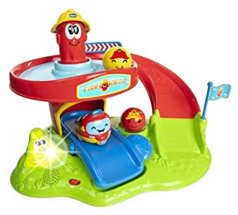 Chicco 00010758000680 Electronic Fire Station for Mini Vehicles, Turbo Balls, Multi-Colour, M