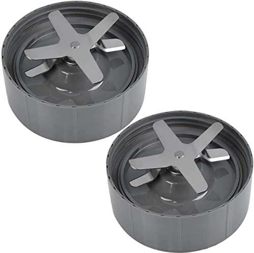Blender Blade, 2 Pièces Lame Pièce de Rechange pour NutriBullet Original 600 Watt et NUTRIBULLET Pro 900 W Blender Électrique, Accessoires nutribullet