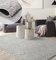 the carpet Foxy Shaggy Teppich - Hochflor Teppich Wohnzimmer & Schlafzimmer - Waschbar & rutschfest - Grau 160 x 230 cm