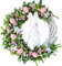 Osterkranz mit Osterei Hase, Osterhasen-Ei-Kranz aus Acryl, Künstliche Ostern Kranz Ostertür Dekorationen Kranz Türkranz, Osterhasenkranz Ostern Wandbehang Ornament Ostern Deko
