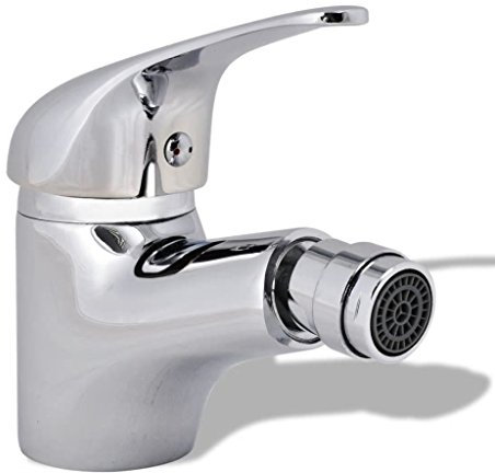 MOONAIRY Badezimmer Bidet Mischbatterie, Einhebel-Waschtischarmatur, Bidetarmatur, Bidet-Armaturen, Bade-Einhebelarmatur, Chrom