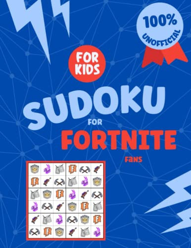 Fortnite Sudoku | Unofficial: Fortnite Gift Idea for Ages 6-12