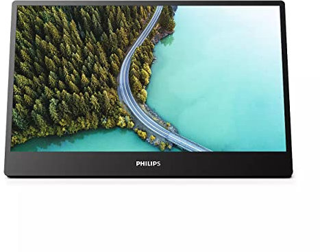 PHILIPS 16B1P3302-3000 Series - Moniteur LED - 16 (15,6 visualisable) - Portable - 1920 x 1080 Full HD (1080p) @ 75 Hz - IPS - 250 CD/m² - 700:1-4 ms - USB-C - Noir texturé