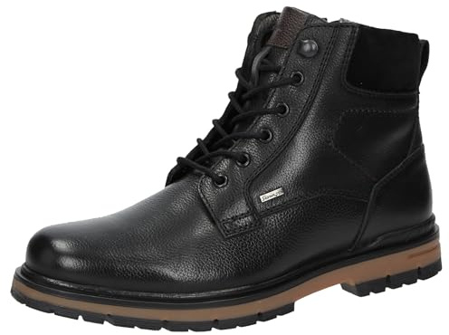 Sioux Jadranko 700 TEX Schnürstiefelette Schwarz