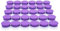 PYJLBX Fridge Magnets, Small Magnets Strong Magnet Whiteboard Magnets Heavy Duty, Cute Round Mini Magnets for Crafts, Fridge, Notice Board, Planning Boards, Office,School,Classroom (Purple, 30 Pack)