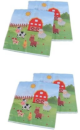 GLEAVI 40 Stk Party-papierservietten Feiertags-dinner-party-zubehör Geburtstag Servietten Papiertaschentuch Serviette Tischdekoration Für Weihnachten Tischgesellschaft Das Banner