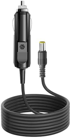 HKY 12V/24V Car Charger DC7909 Cigarette Lighter Charging Cable for BLUETTI Portable Power Station EB3A EB70S EB70 EB55 AC180 EB120 EB150 1000W 1800W Anker 521 535 Power Solar Generator DC Adapter