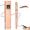 Augenbrauenstift mit Gabelspitze, Microblading Wasserfest Brauenstift, Wischfest Flüssiger Eyebrow Pen, schnell trocknend und langlebig, Erzeugt mühelos natürlich aussehende Brauen (B-Hellbraun)