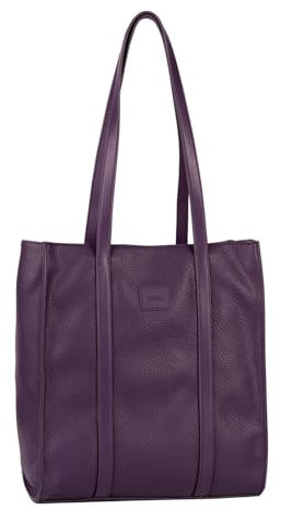 Gabor bags Elfie Damen Shopper Umhängetasche Reißverschluss Mittelgroß Lila