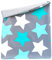 Wollhuhn Kinder Long Loop MAXI Halswärmer/Schlupf-Schal Extra Lang Jungen/Mädchen Viele Motive 20240201 (Baumwolljersey, Big Stars Grau/Mint)