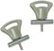 OLPRO Awning Rail Stoppers Twin Pack 6mm, Suitable for 6mm C channel awning rail, Secures awnings and canopies in place