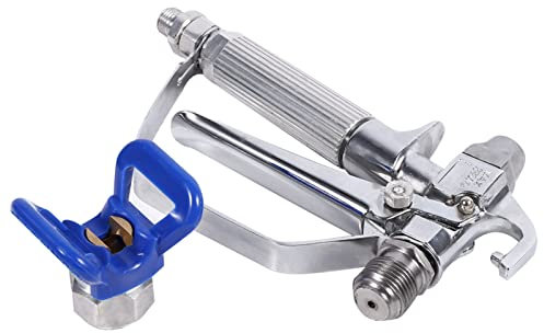 Airless Paint Primer Spray Gun, Stainless Steel High Pressure Airless Paint Spray Gun Car Body Coating Sprayer Machine