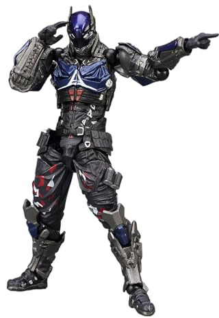 REOZIGN Arkham Knight Figure, Standing Mobile Arkham Knight Figure 17 Cm/6.7 Inch PVC Action Characters Craft Gifts