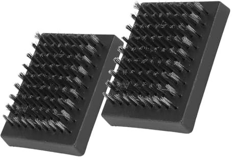 Armastuse 2 Pièces Brosse Barbecue,Brosse De Nettoyage Pour Barbecue,Brosses De Grille,Brosse De Grill,Brosse À Barbecue En Acier Inoxydable,Pour Nettoyer La Grille